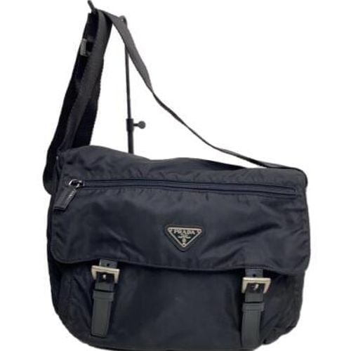 PRADA(プラダ) / メッセンジャー/ショルダーバッグ/ナイロン/BLK | 中古品の販売・通販ならセカンドストリート