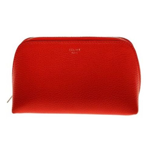 CELINEポーチ 赤 CELINE(セリーヌ) / ポーチ/--/ORN// | 中古品の販売・通販なら