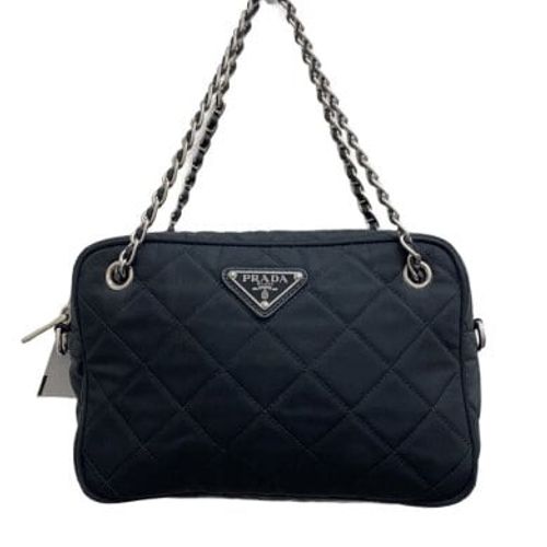 PRADA(プラダ) / キルティング/ショルダーバッグ/--/BLK | 中古品の