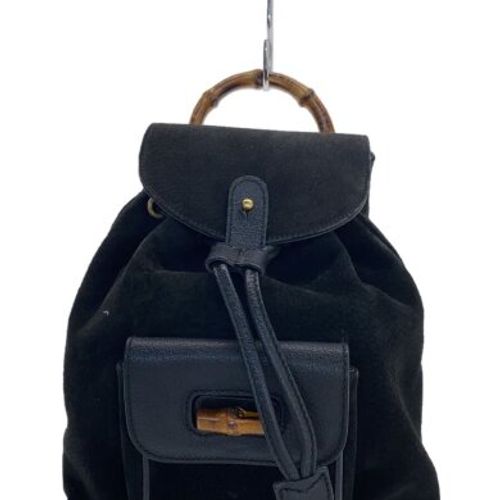GUCCI(グッチ) / リュックサック_バンブー_ヌバックレザー