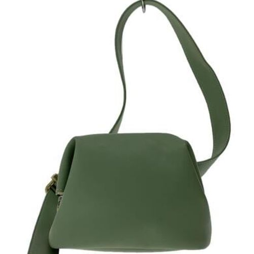 OSOI(オソイ) / PECAN BROT/ショルダーバッグ/レザー/GRN/無地 | 中古