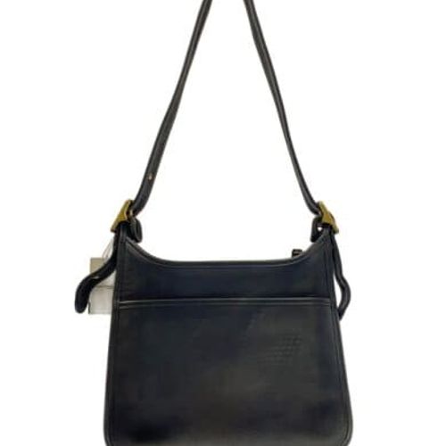 COACH(コーチ) / ショルダーバッグ/レザー/BLK/無地/9966 | 中古品の
