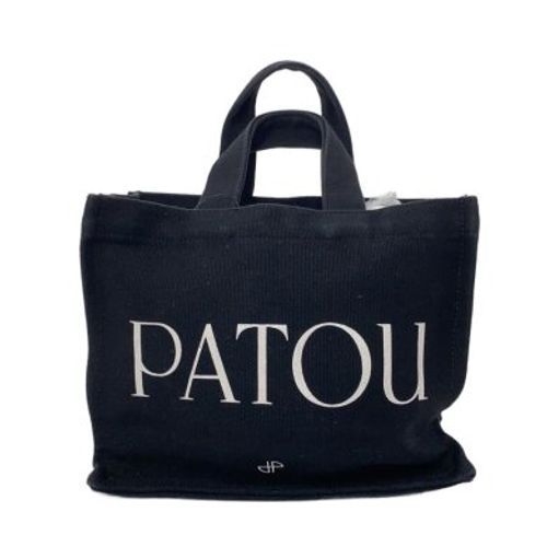 PATOU(パトゥ) / トートバッグ/コットン/ブラック/無地 | 中古品の販売