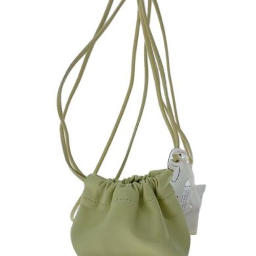 希少【ジルサンダー】レザー ハンドバッグ グリーン JIL SANDER(ジルサンダー) / ショルダーバッグ/レザー/グリーン