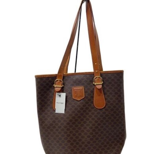 CELINE(セリーヌ) / オールド/マカダム/トートバッグ/--/BRW | 中古品