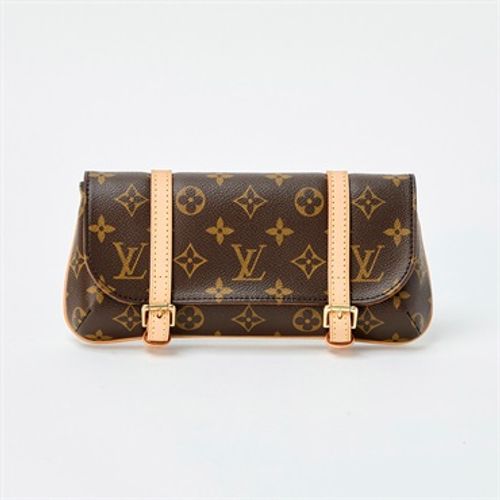 LOUIS VUITTON ポシェットマレル モノグラム ショルダーバッグ M51159 ブラウン ゴールド PVC レザー |  MixTHINKS（ミックスシンクス） ｜ 中古ブランド品・ブランド古着のセレクトショップ