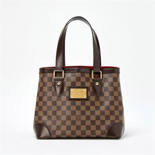 LOUIS VUITTON ダミエ ハムステッドPM ハンドバッグ N51205 ブラウン ゴールド PVCレザー |  MixTHINKS（ミックスシンクス） ｜ 中古ブランド品・ブランド古着のセレクトショップ