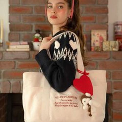 ALLISON BROWN Message Tote Bag(トートバッグ)|ALLISON ALLISON BROWN Message Tote Bag(トートバッグ)|ALLISON