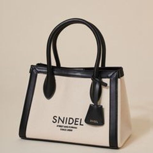 キャンバスロゴバッグ（ハンドバッグ）｜SNIDEL（スナイデル