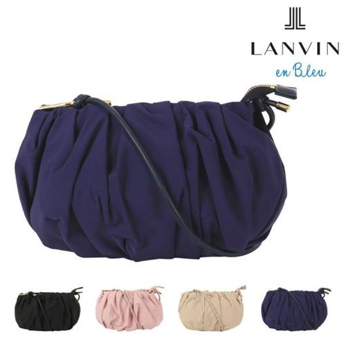 【レビュー投稿で+5％還元】ランバンオンブルー ショルダーバッグ 軽量 レディース 484514 グラシリィ LANVIN en Bleu 上品 結婚式 冠婚葬祭 お呼ばれ クリスマス_mp クリスマス_wp ランバンオンブルー ショルダーバッグ 軽量 レディース 484514