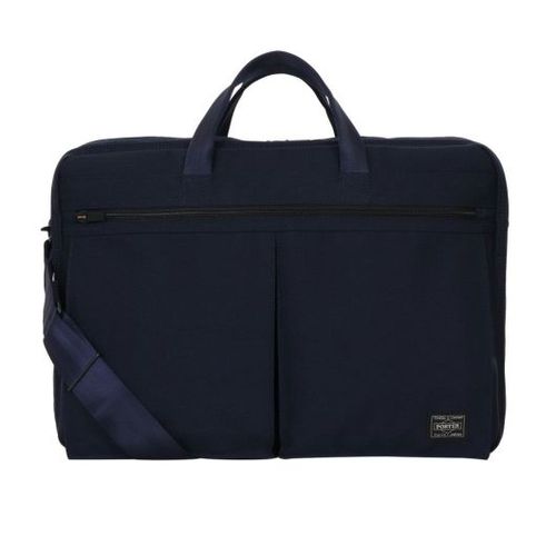 PORTER　 ブリーフケース二層式　ブラック ショルダーバッグ TENSION（PORTER） ポーター テンション 2WAYブリーフケース 627