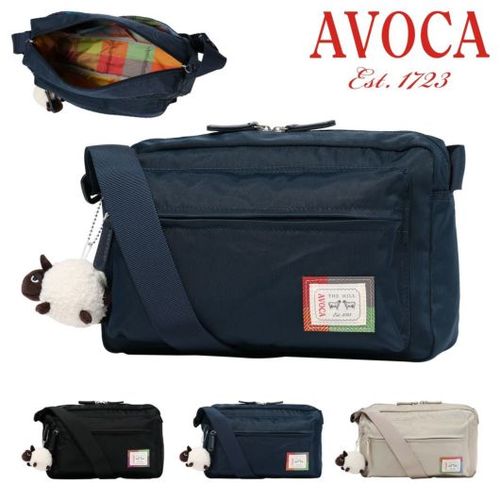 アヴォカ ショルダーバッグ レディース AC-003 AVOCA 横型 斜め掛け