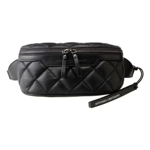 新品　ANTONIO CRISTIANO モーガン　ボディバッグ　ブラック アントニオ クリスティアーノ ボディバッグ モーガン メンズ