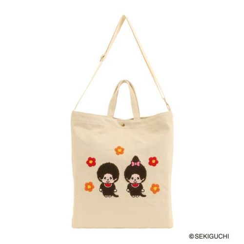 みんちー様 /カケラパッチhello swallow/しきりトートSサイズ/ さがら刺繍ミニトートバッグ【座り】 | りらっくま茶房