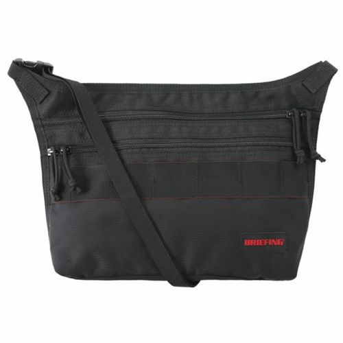 美品 BRIEFING ブラック ショルダーバッグ