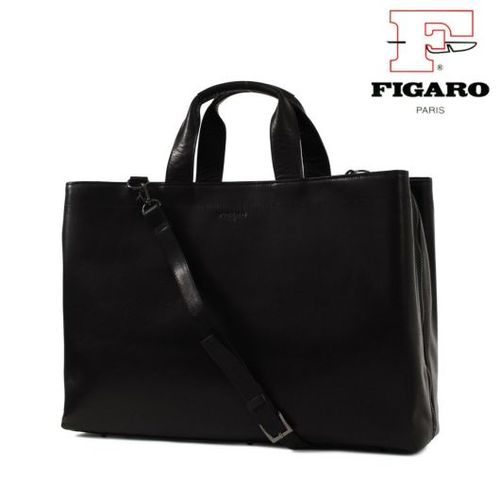 FIGARO フィガロ ビジネスバッグ ブラック 黒　レザー ショルダーバッグ フィガロ ショルダーバッグ メンズ 36195 アルルII FIGARO