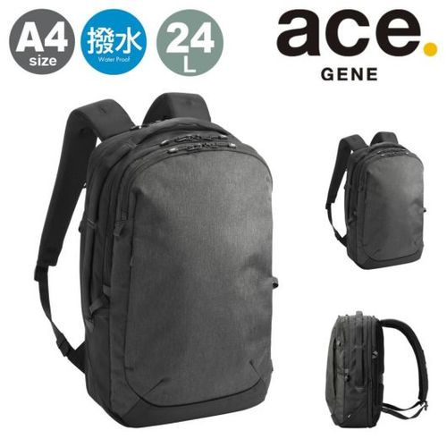 極美品 ace. GENE バッグパック ラグレンティスヘザー 17-20L 極美品 ace. GENE バッグパック ラグレンティスヘザー 17-20L