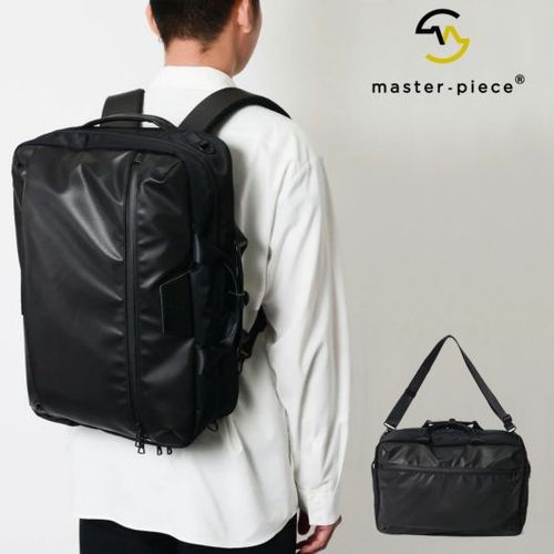 大容量　マスターピース　3way バッグ　ビジネスバッグ　ブリーフケース　馬革 ホースレザー（馬革）3WAYバッグ M FLYING HORSE フライング