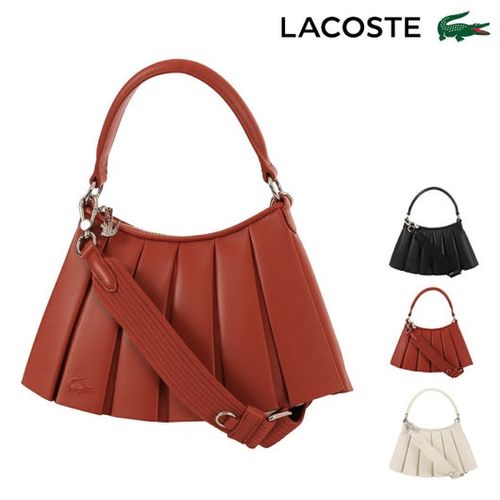 ラコステ ショルダーバッグ レディース NU5011DP LACOSTE 本革 レザー  