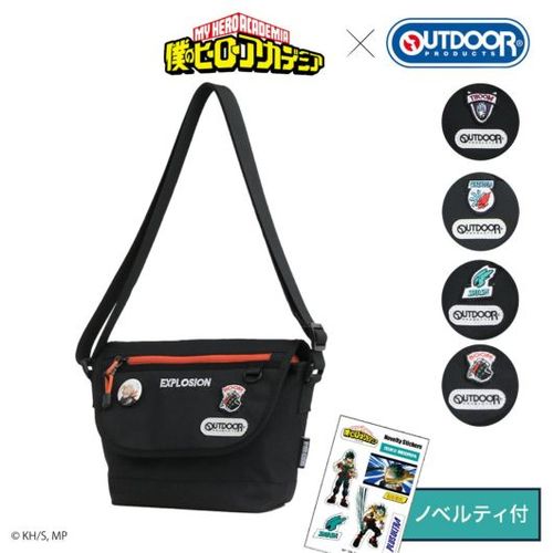 ヒロアカ 爆豪 レザーポシェット 僕のヒーローアカデミア グラデーション レザーウォレット」爆豪
