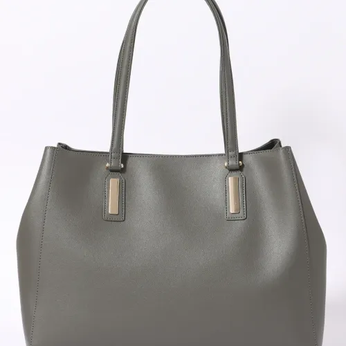 トートバッグ／フェイクレザー／ポーチ付き | SUIT SQUARE／UNIVERSAL