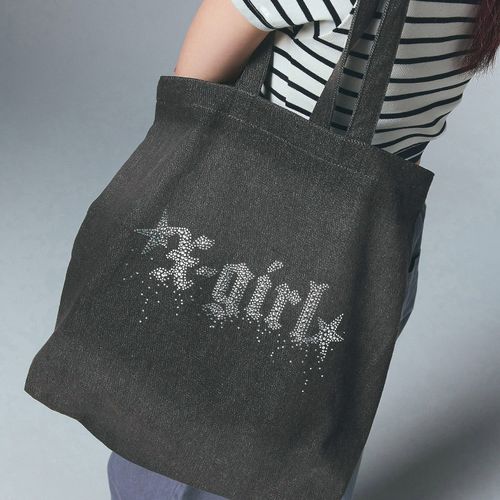 RHINESTONE STARDUST LOGO TOTE BAG – calif（カリフ）公式サイト