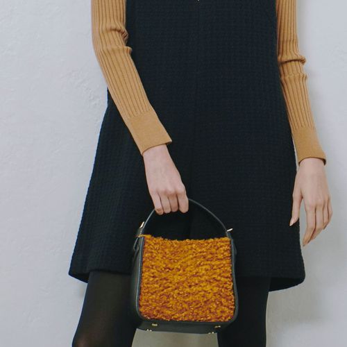 エコファースクエアハンドルバッグ|allureville OFFICIAL SITE