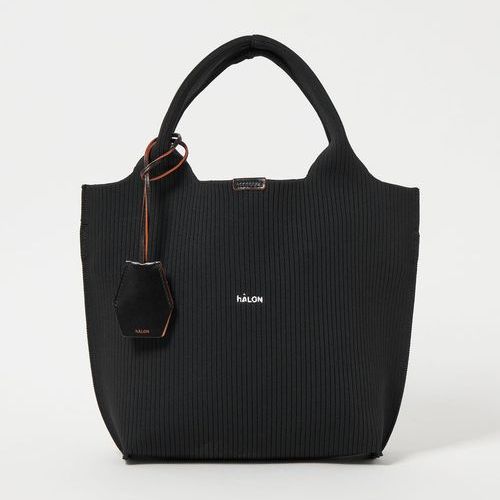 hALON＞ストライプ ニット トートバッグM