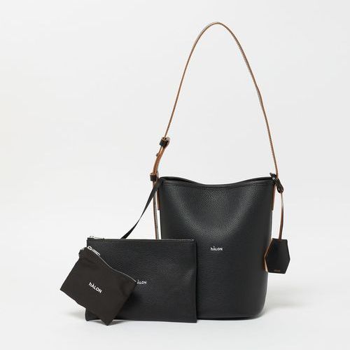 hALON＞レザー バケットバッグS