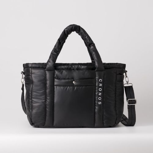 CRONOS WOMEN Sleek Carry Tote【BLACK】