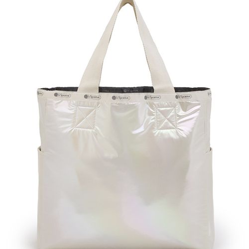 レスポートサック　LG REVERSIBLE TOTE　リバーシブルトート　新品 LeSportsac トートバッグ LG REVERSIBLE TOTE ガンメタル/ブラック