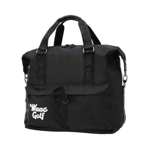 Waacボストンバック UNISEX CITY LINE ボストンバッグ ブラック