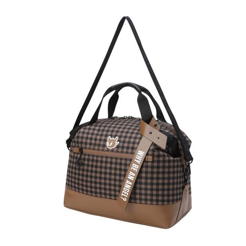 UNISEX 2WAYボストンバッグ ブラウン