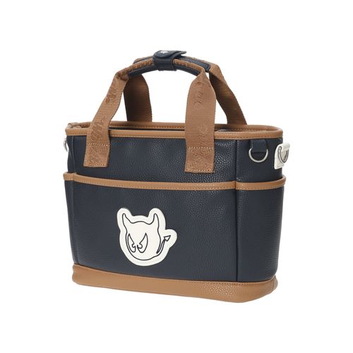 UNISEX Grainy Leather カートバッグ ネイビー