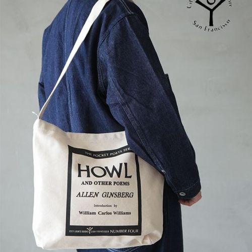 シティライツブックストア/ ビンテージ　ショルダーパック シティライツブックストア/ ビンテージ ショルダーパック City Lights