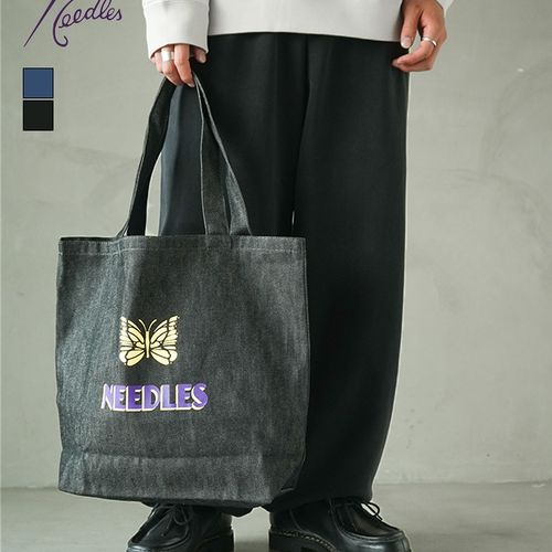 needles ショルダーバッグ NEEDLES】ニードルズ/BOOK BAG - PAPILLON SATEEN/ショルダー