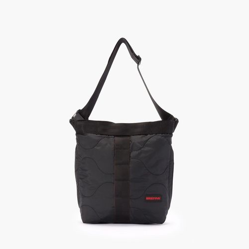 BRIEFING キルティングジャケット⭐ BRIEFING キルティングジャケット ブラック アウター/ジャケット