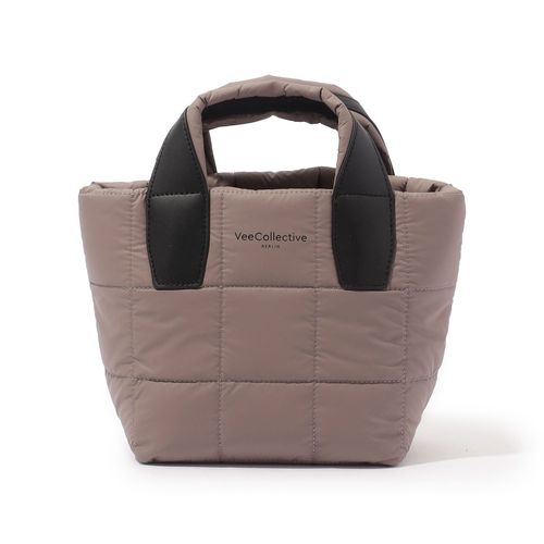 VeeCollective ヴィーコレクティブ PORTER TOTE MINI Porter Tote Mini | Black Vinyl Mini Tote Bags | VEE COLLECTIVE