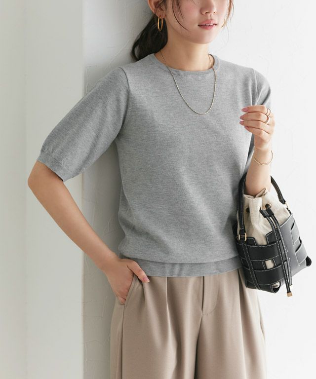 ニット シャギー アルパカ混 Vネック レディース RASW あすつく RASW（ラス）の「[RASW]Vネックアルパカシャギーニット（ニット