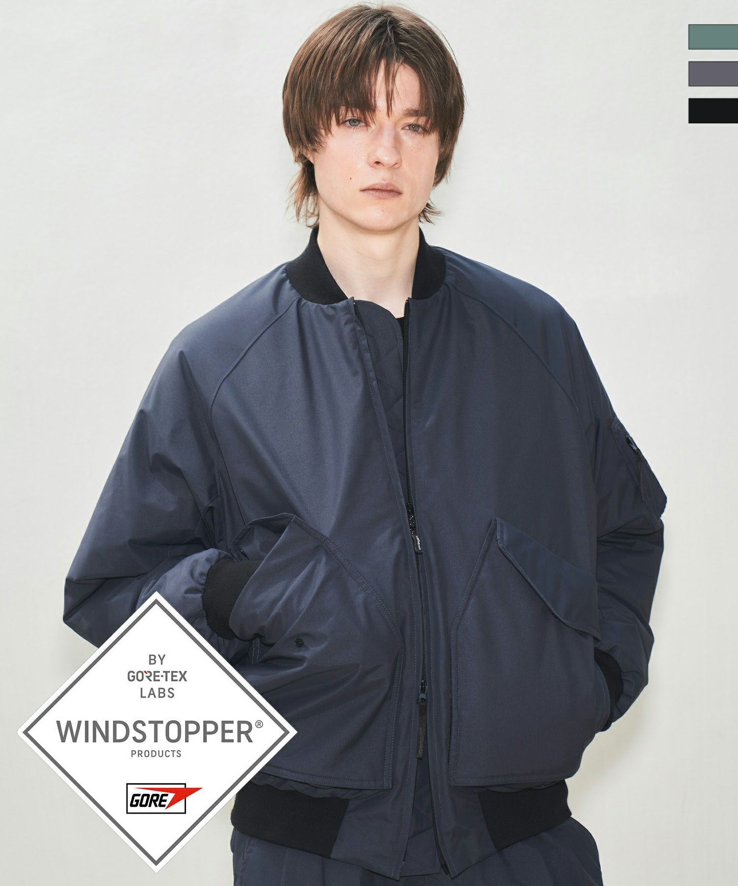 ジャケット・アウター +Phenix GORE-TEX DOWN Flight Jacket L MENS】FLIGHT DOWN JACKET フライト ダウンジャケット