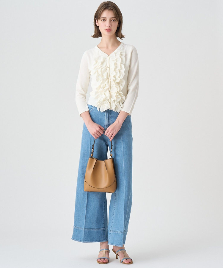 アナイ　フローリーフリル プルオーバー フローリーフリル プルオーバー|ANAYI OFFICIAL ONLINE STORE