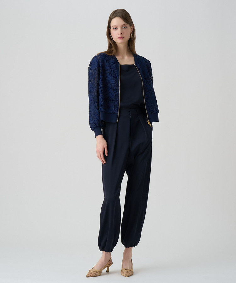 大学生協のスーツ提携店割引 フルールジップブルゾン|ANAYI OFFICIAL STORE｜アナイ ONLINE ジャケット・アウター