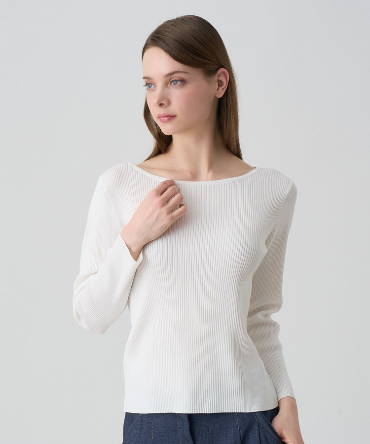21SS♡ANAYI アナイ レーヨンナイロンハンカチスリーブプル 21SS♡ANAYI アナイ レーヨンナイロンハンカチスリーブプル
