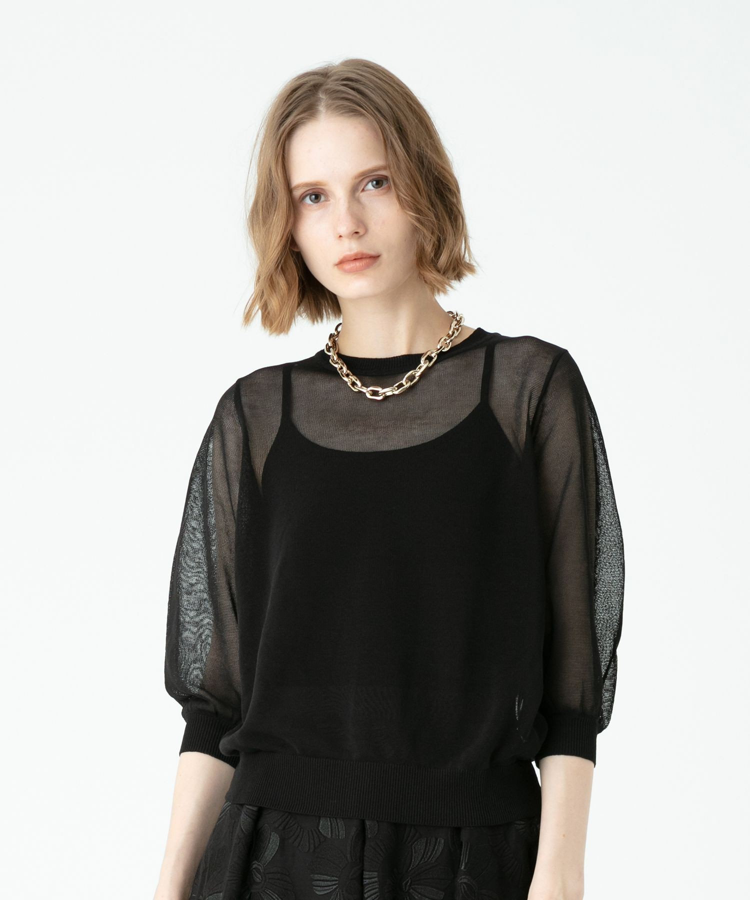 【極美品】allureville アルアバイル シアーコイルヤーンカーディガン シアーコイルヤーンカーディガン|allureville OFFICIAL SITE