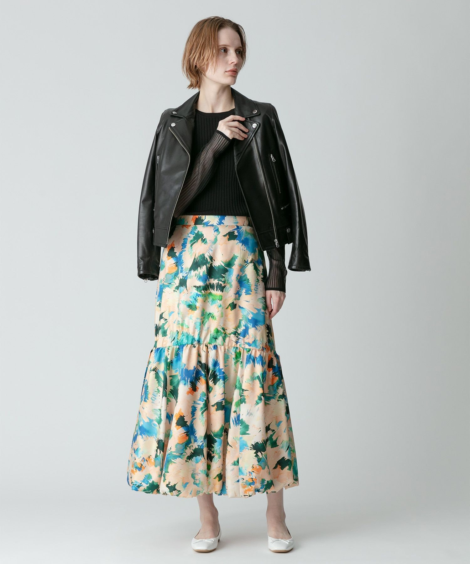 【新品】allurevilleコットンレースキリカエブラウス【アルアバイル】 スイサイフラワーキリカエバルーンスカート|allureville