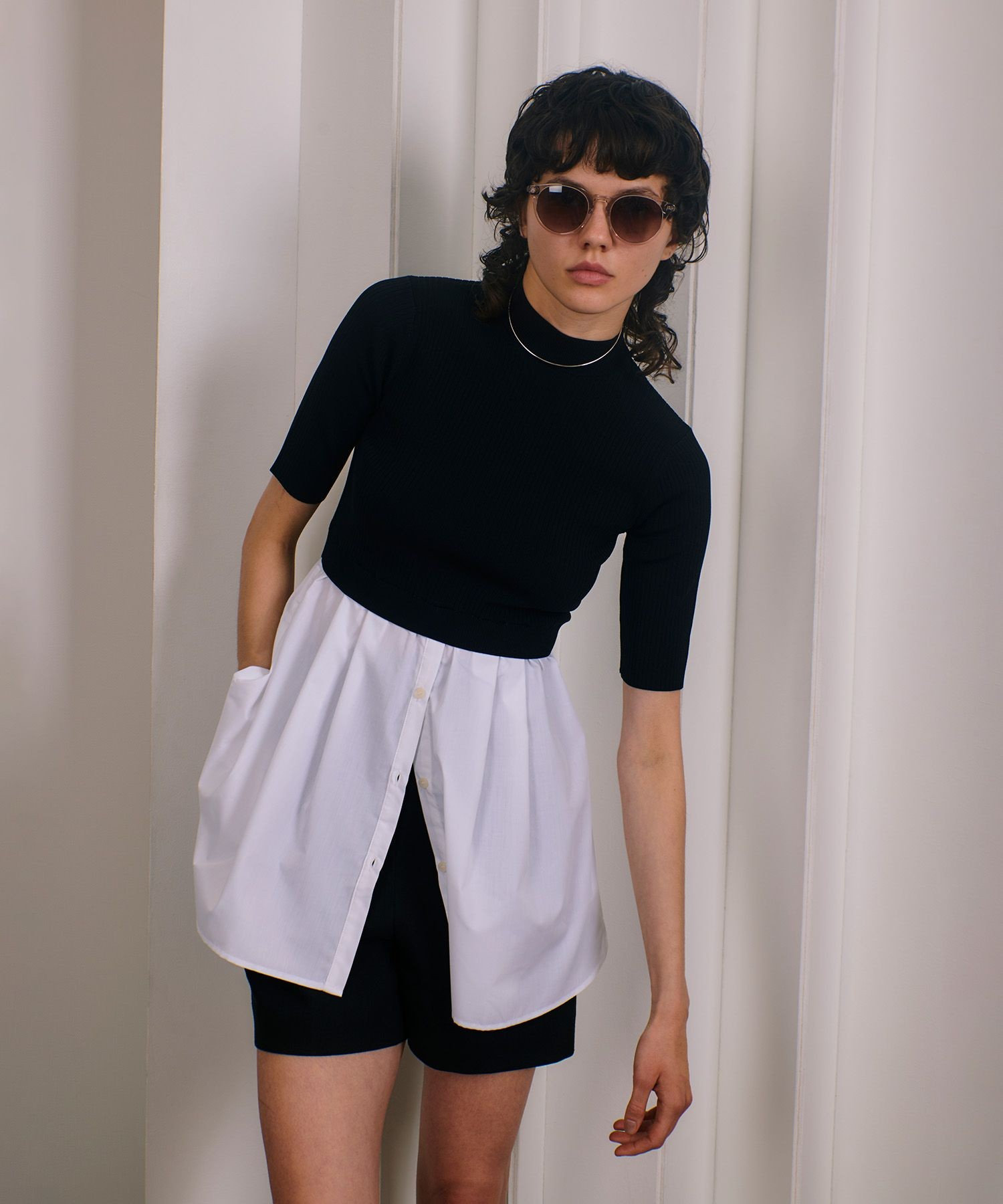 シャツドッキングプルオーバー|allureville OFFICIAL SITE