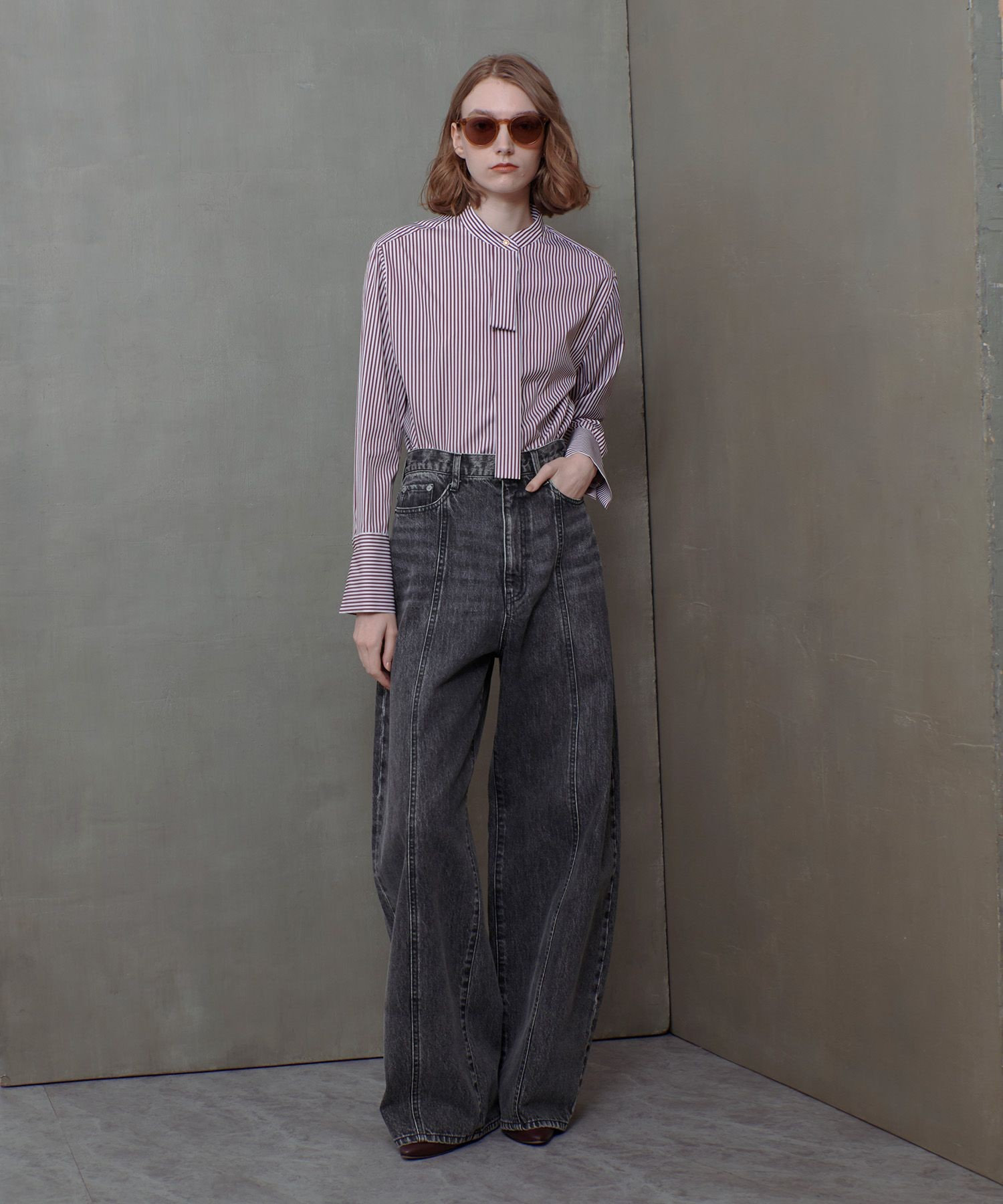 ラインデニムパンツ|allureville OFFICIAL SITE / ONLINE SHOP