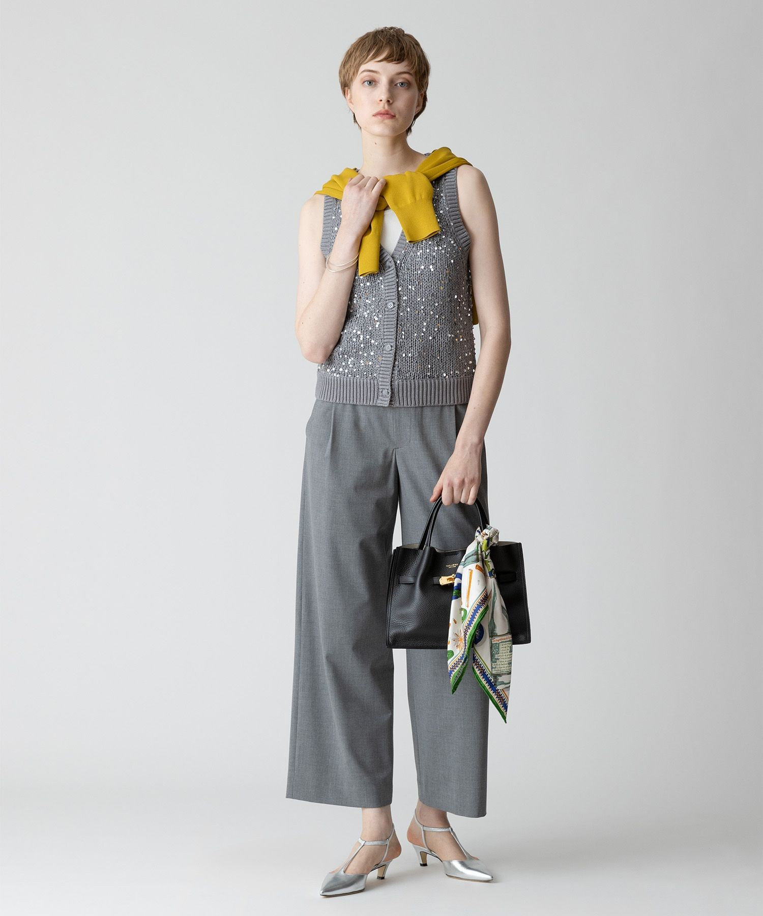 ストレッチヨークレスパンツ|allureville OFFICIAL SITE