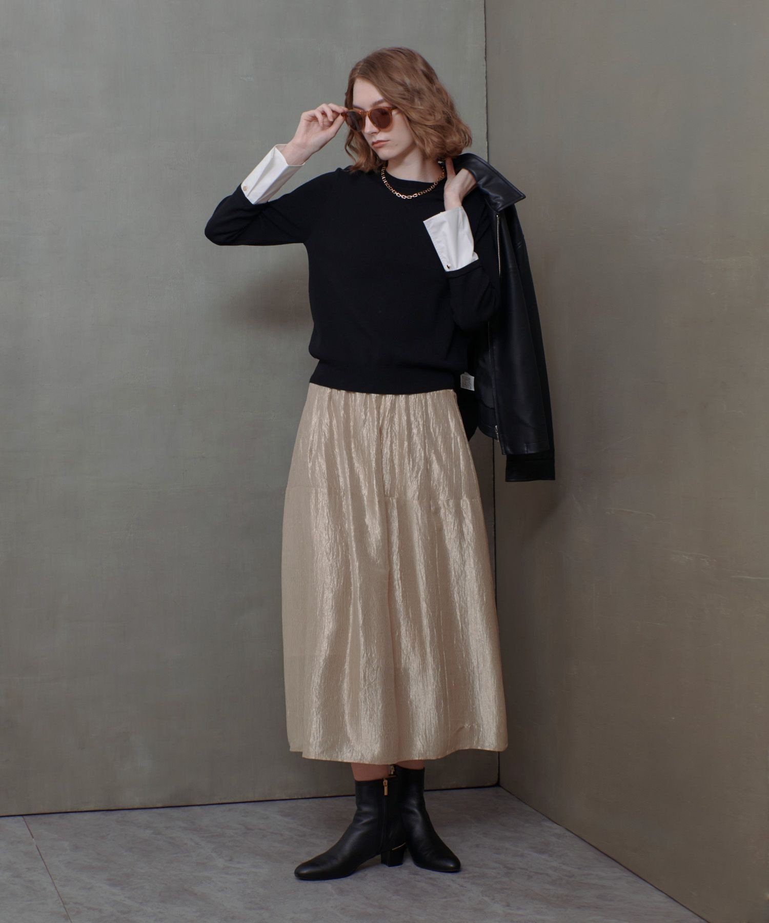 偉大な カフスドッキングプルオーバー|allureville SITE OFFICIAL シャツ/ブラウス(長袖/七分)