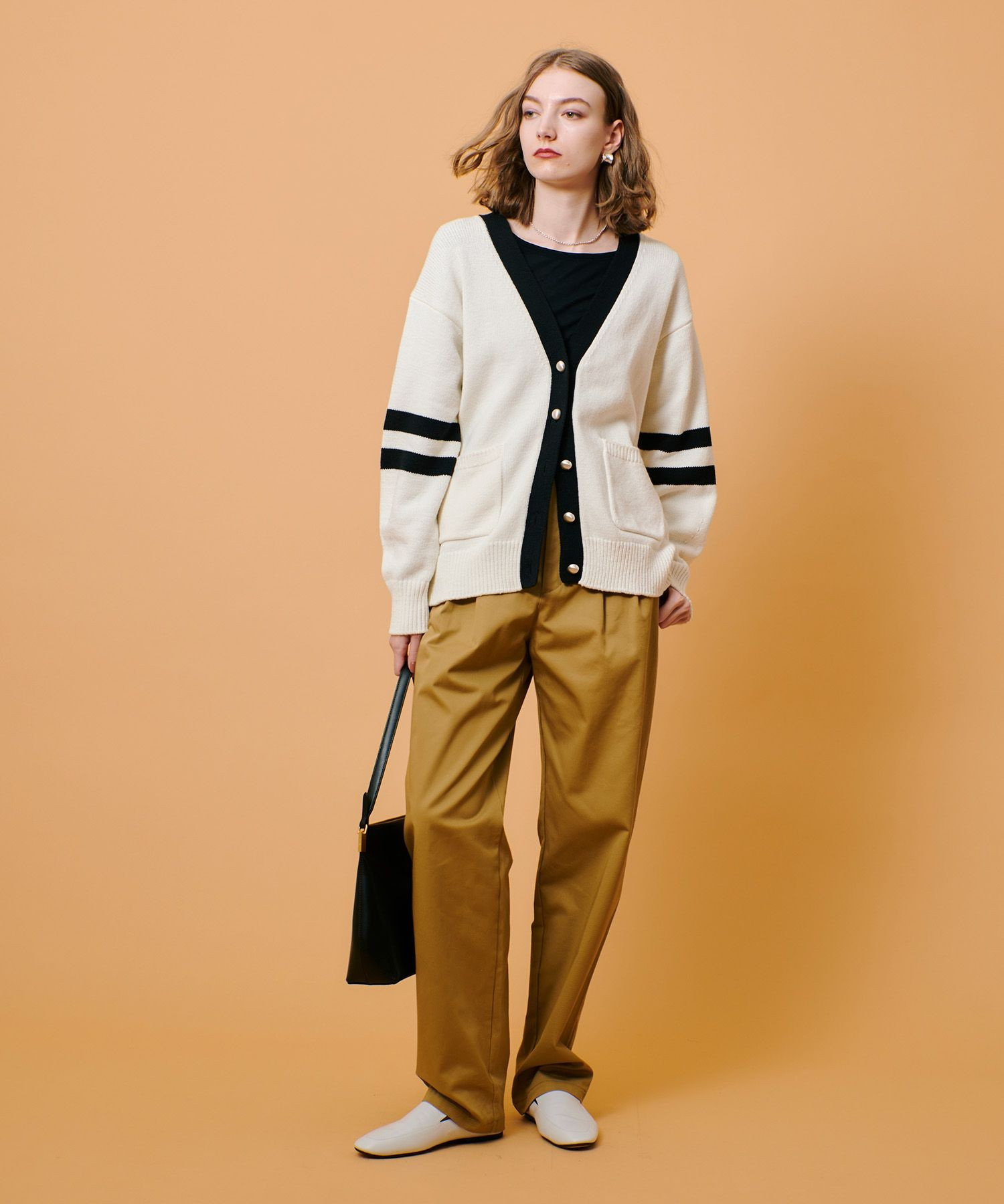 コンパクトクロスチノパンツ|allureville OFFICIAL SITE